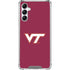 Virginia Tech Maroon Galaxy A15 5G Clear Case