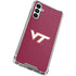 Virginia Tech Maroon Galaxy A15 5G Clear Case
