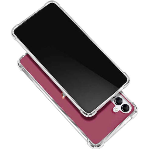 Virginia Tech Maroon Galaxy A15 5G Clear Case