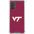 Virginia Tech Maroon Galaxy A32 5G Clear Case