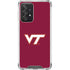 Virginia Tech Maroon Galaxy A52 5G Clear Case