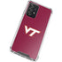 Virginia Tech Maroon Galaxy A52 5G Clear Case