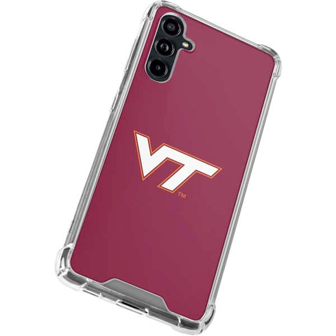 Virginia Tech Maroon Galaxy A54 5G Clear Case