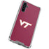 Virginia Tech Maroon Galaxy A54 5G Clear Case