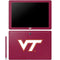 Virginia Tech Maroon Galaxy Book 12in Skin