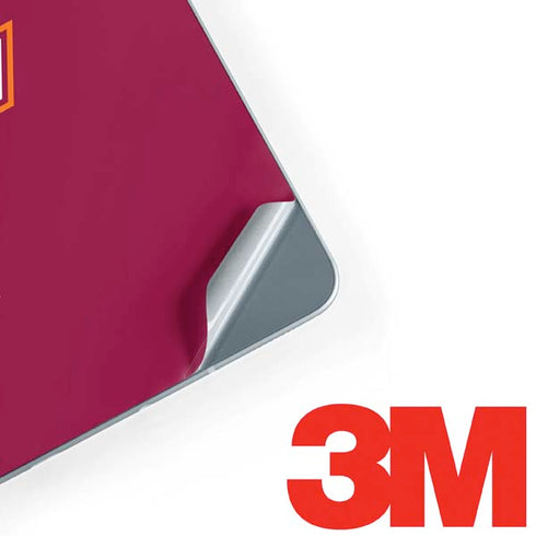Virginia Tech Maroon Galaxy Book 12in Skin