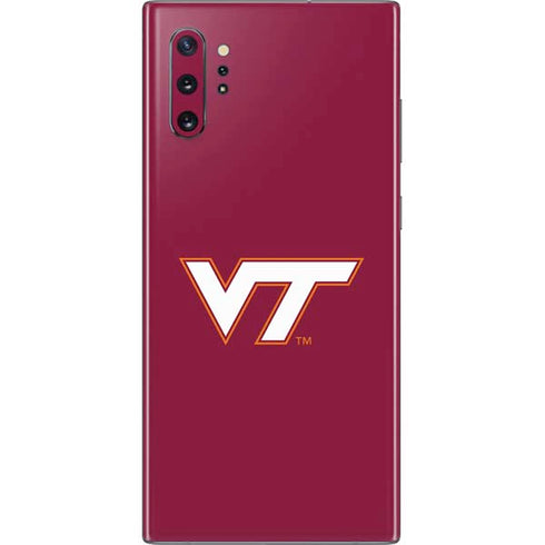 Virginia Tech Maroon Galaxy Note 10 Plus Skin