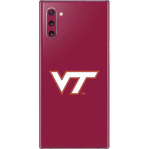 Virginia Tech Maroon Galaxy Note 10 Skin