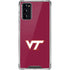 Virginia Tech Maroon Galaxy Note20 5G Clear Case