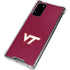 Virginia Tech Maroon Galaxy Note20 5G Clear Case