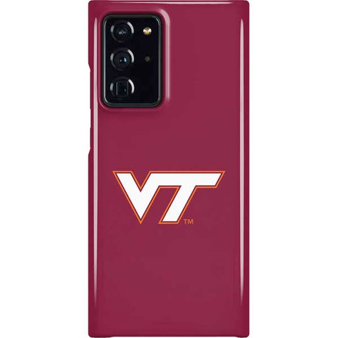 Virginia Tech Maroon Galaxy Note20 Ultra 5G Lite Case