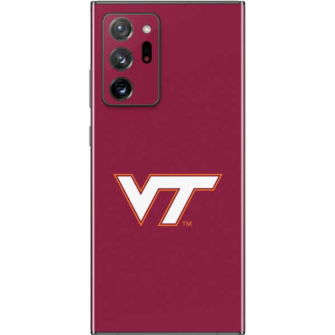 Virginia Tech Maroon Galaxy Note20 Ultra 5G Skin