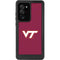 Virginia Tech Maroon Galaxy Note20 Ultra 5G Waterproof Case