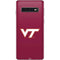 Virginia Tech Maroon Galaxy S10 Skin