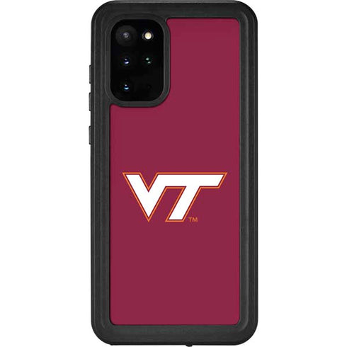 Virginia Tech Maroon Galaxy S20 Plus Waterproof Case