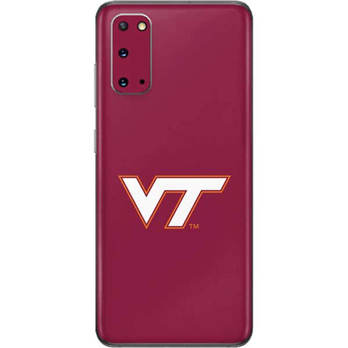 Virginia Tech Maroon Galaxy S20 Skin