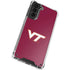 Virginia Tech Maroon Galaxy S21 5G Clear Case