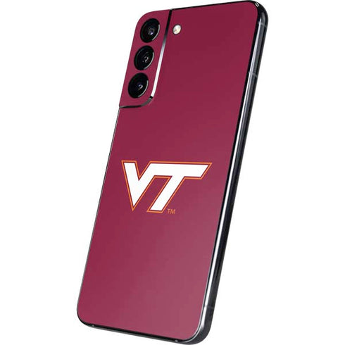 Virginia Tech Maroon Galaxy S22 Plus Skin
