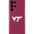 Virginia Tech Maroon Galaxy S22 Ultra Skin