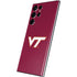 Virginia Tech Maroon Galaxy S22 Ultra Skin