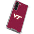 Virginia Tech Maroon Galaxy S23 Clear Case
