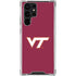 Virginia Tech Maroon Galaxy S24 Ultra Clear Case