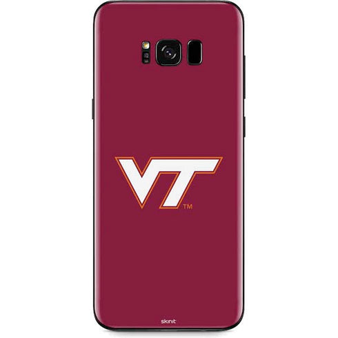 Virginia Tech Maroon Galaxy S8 Skin