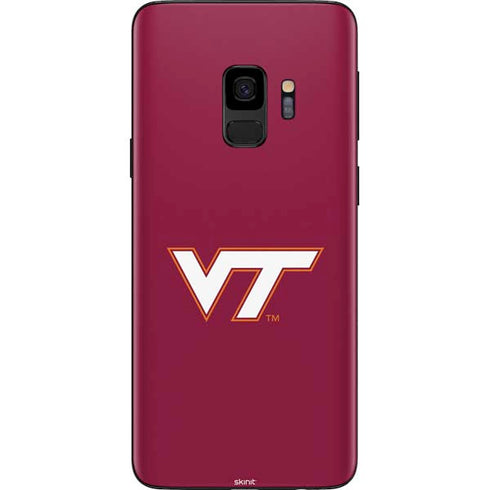 Virginia Tech Maroon Galaxy S9 Skin
