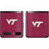 Virginia Tech Maroon Galaxy Z Flip Skin