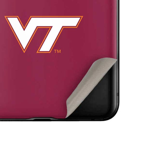 Virginia Tech Maroon Galaxy Z Flip Skin
