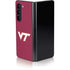 Virginia Tech Maroon Galaxy Z Fold5 5G Skin