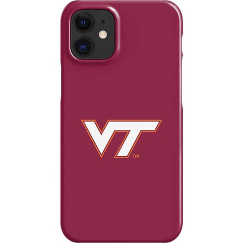 Virginia Tech Maroon iPhone 12 Mini Lite Case