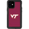 Virginia Tech Maroon iPhone 12 Mini Waterproof Case