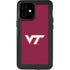 Virginia Tech Maroon iPhone 12 Mini Waterproof Case