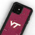 Virginia Tech Maroon iPhone 12 Mini Waterproof Case
