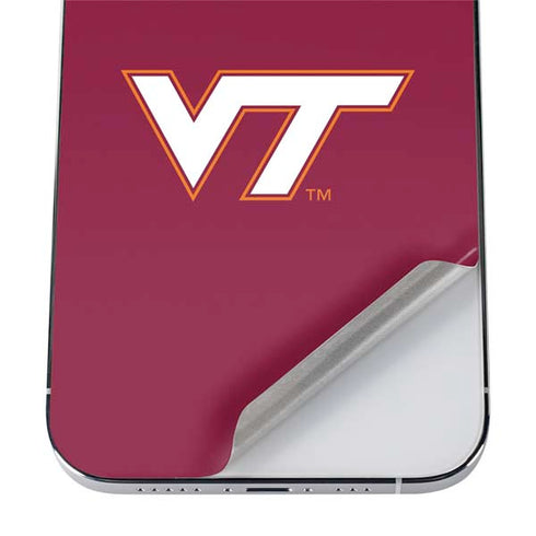 Virginia Tech Maroon iPhone 12 Pro Max Skin