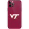 Virginia Tech Maroon iPhone 12 Pro Skin