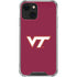 Virginia Tech Maroon iPhone 13 Mini Clear Case