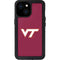 Virginia Tech Maroon iPhone 13 Mini Waterproof Case