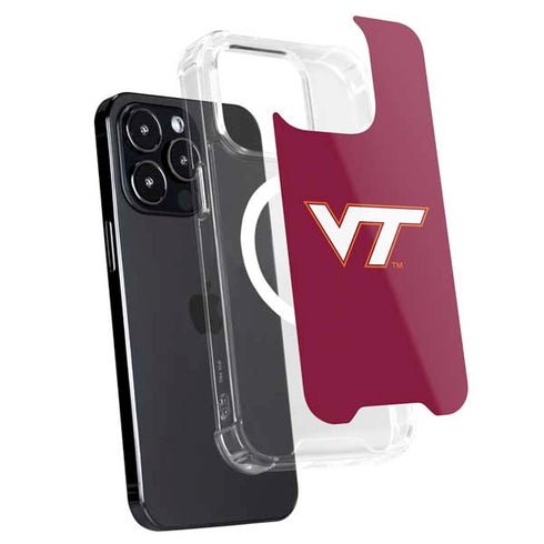 Virginia Tech Maroon iPhone 13 Pro Max MagSafe Case