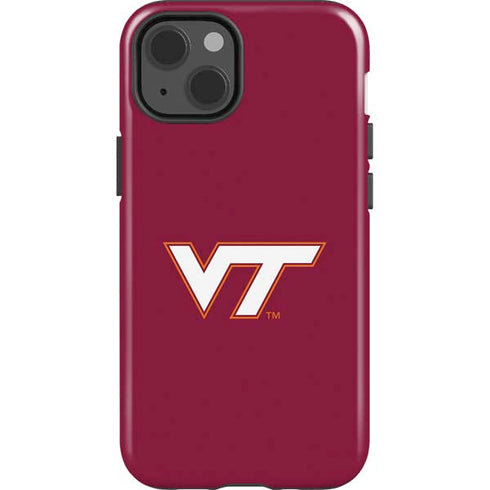 Virginia Tech Maroon iPhone 15 Impact Case