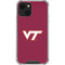 Virginia Tech Maroon iPhone 14 Plus Clear Case