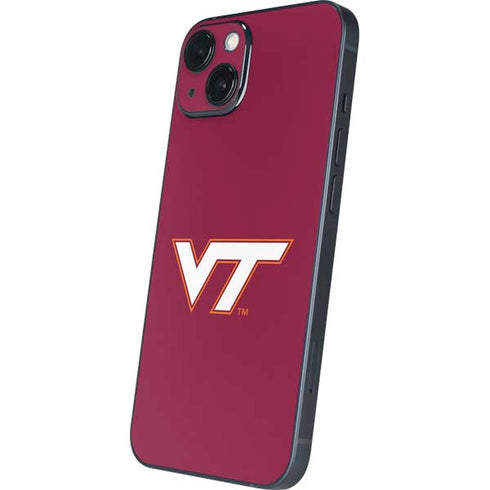 Virginia Tech Maroon iPhone 14 Plus Skin