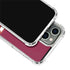 Virginia Tech Maroon iPhone 15 Pro Clear Case