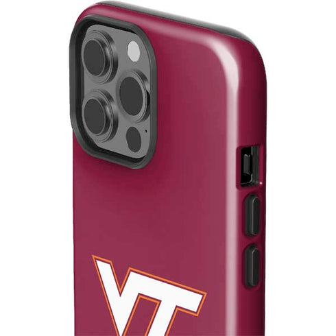 Virginia Tech Maroon iPhone 15 Pro Max Impact Case