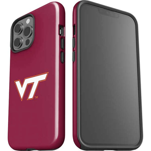Virginia Tech Maroon iPhone 15 Pro Max Impact Case