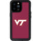 Virginia Tech Maroon iPhone 14 Pro Max Waterproof Case