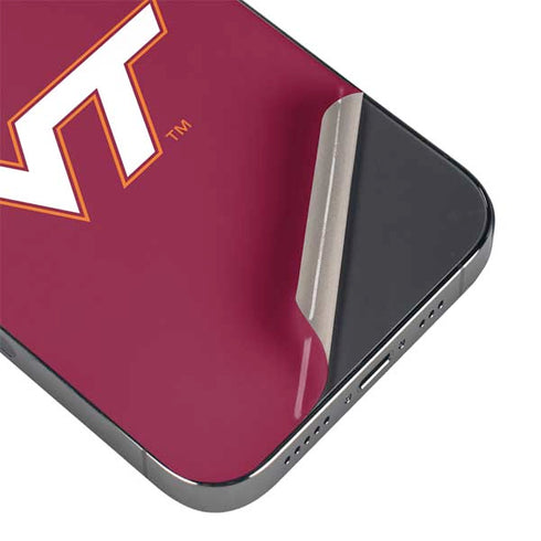 Virginia Tech Maroon iPhone 14 Pro Skin