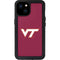 Virginia Tech Maroon iPhone 15 Plus Waterproof Case