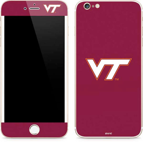 Virginia Tech Maroon iPhone 6/6s Plus Skin